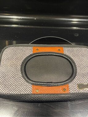Itzy Ritzy Travel Wipes Case in the "Coffee & Cream"